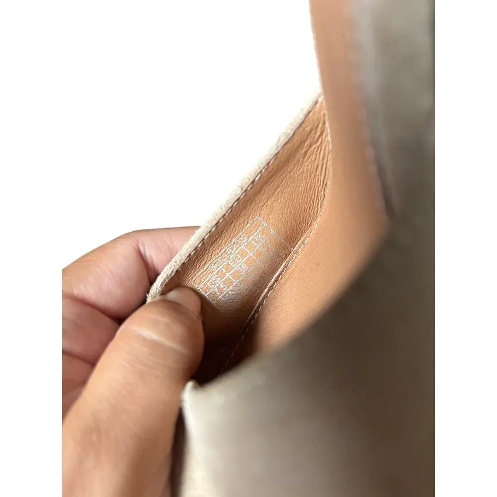 Soludos Collette heel in beige sz 7.5